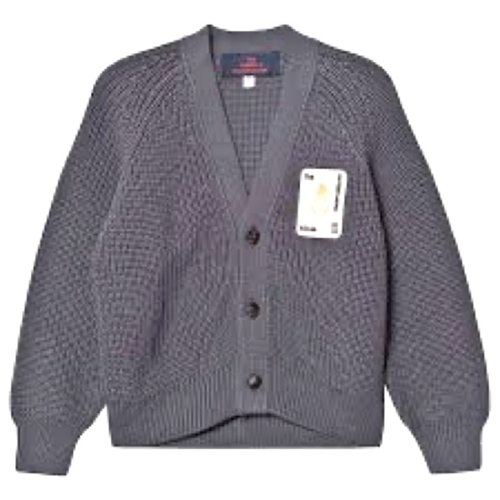 NWT The Animals Observatory raccoon cardigan